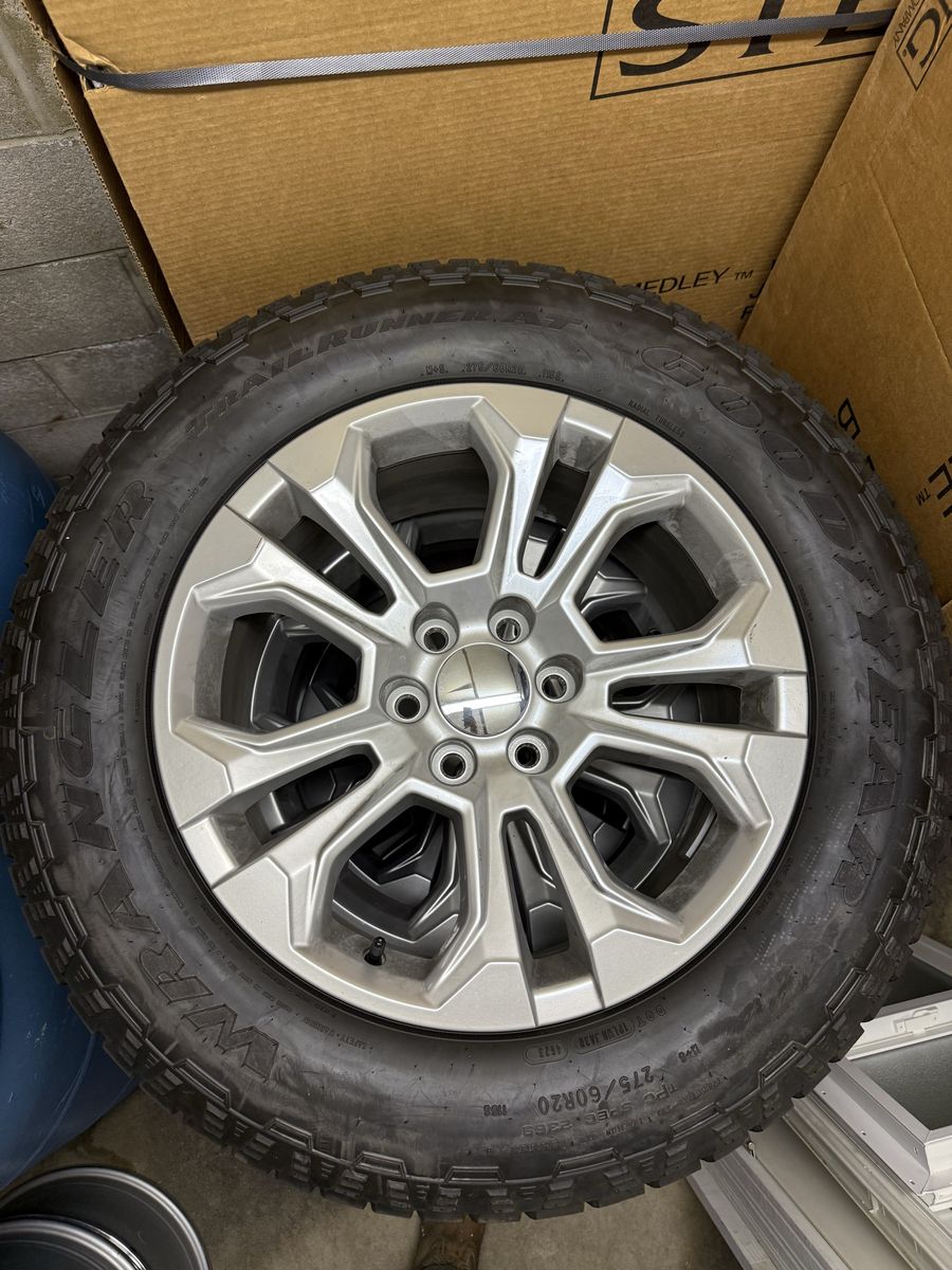 Chevy Stocks on AT 275/60R20