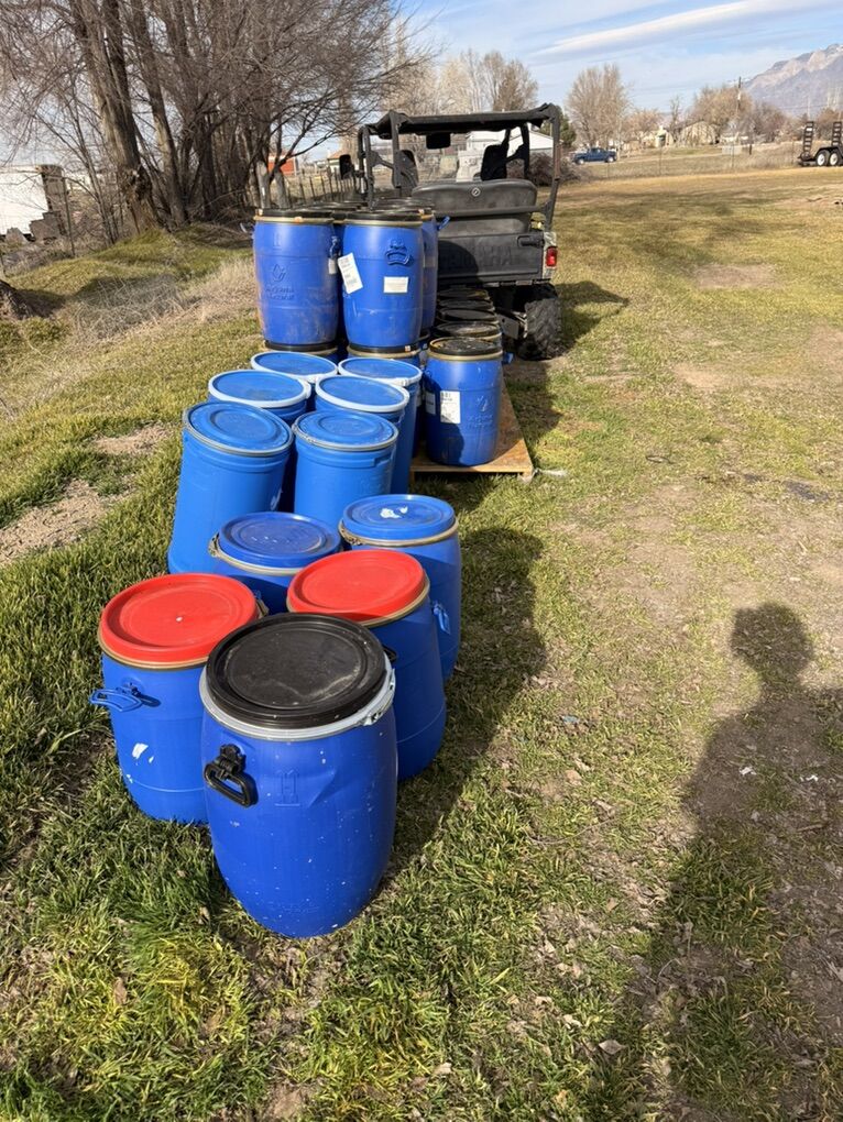 Plastic Food Grade Barrels