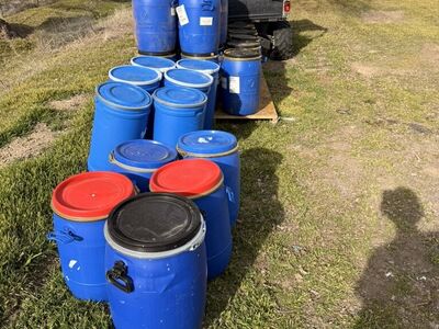 Plastic Food Grade Barrels