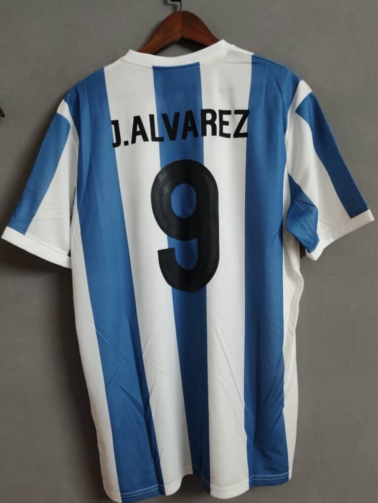 Julian Alvarez #9 | XXL | Argentina 2025 Jersey