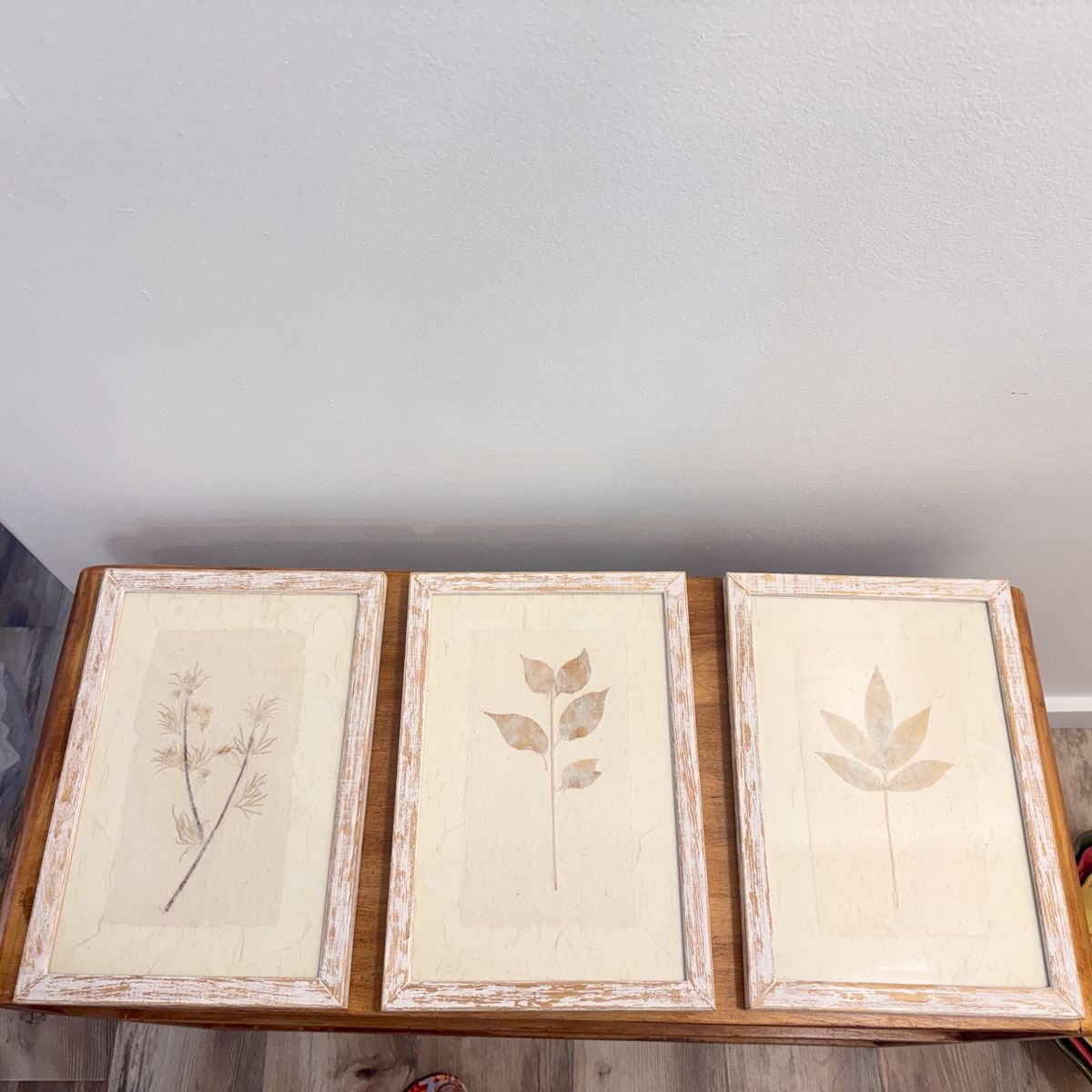 Framed Pressed Flower Art