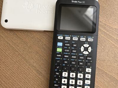 Texas Instruments TI-84 Plus CE Graphing Calculator with Slide Cover