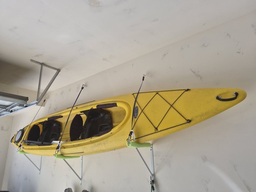 Yellow Kayak - 2 Seats, Includes Paddles