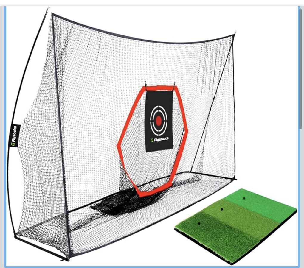 Flysocks Golf Practice Net, 10x7 - New