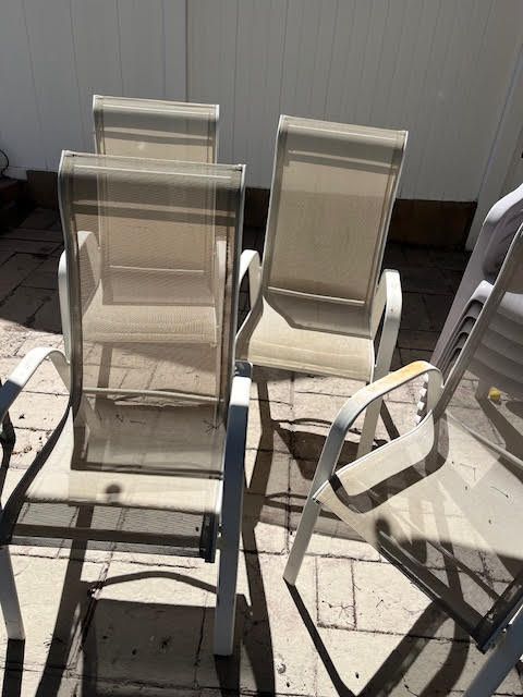 Patio chairs