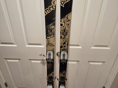 Kessler PO3 Palmer Twin Tip 171 Skis With Marker M900 Adjustable Bindings