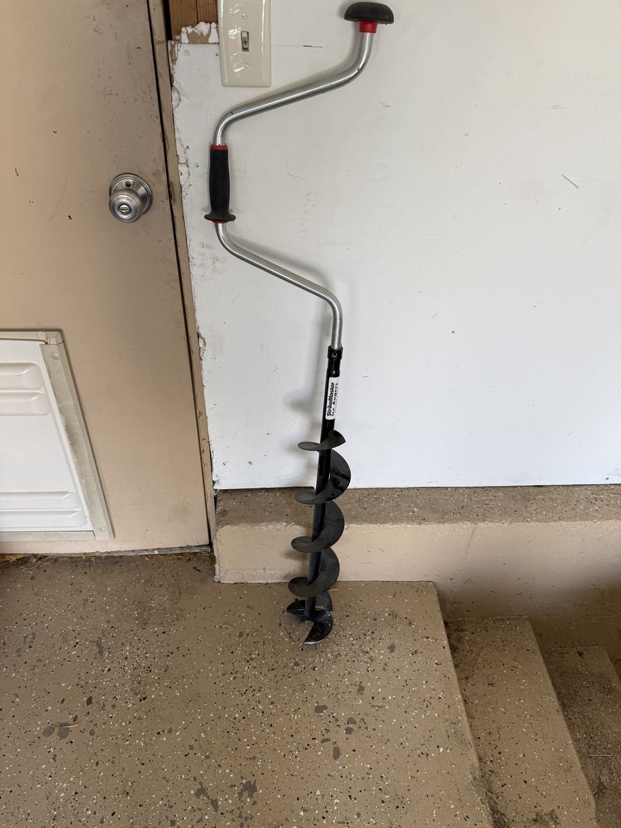 Small Ice Fishing Auger