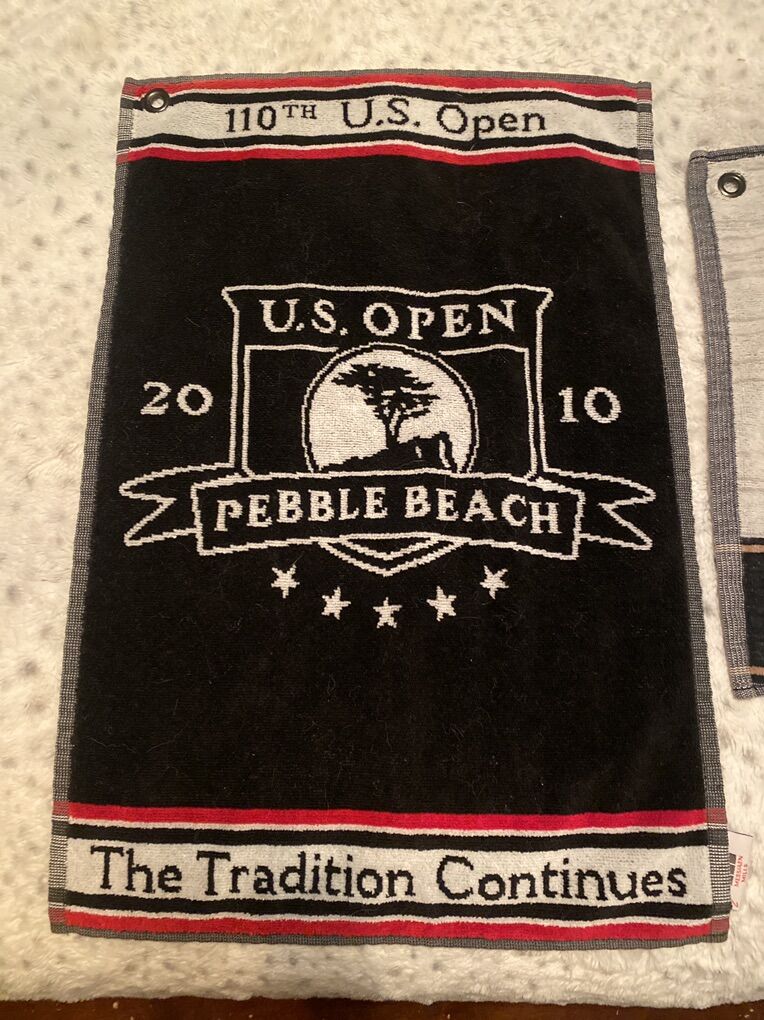 Lot Of 3 Vintage Golf Bag Towels