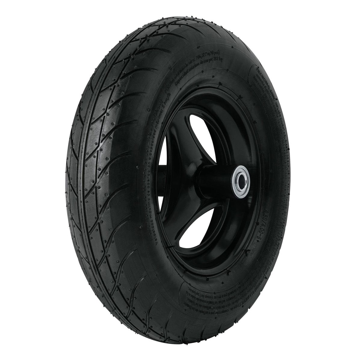 Wheelbarrow Replacement Tire Assembly