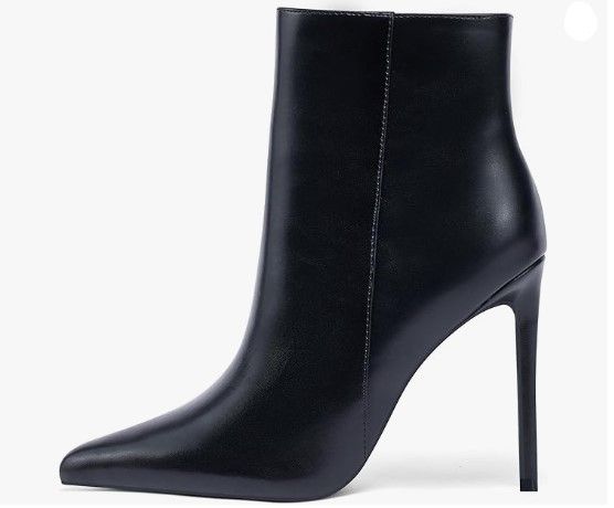 Elisabet Tang Women Heeled Ankle 4-inch Stiletto, Size 10