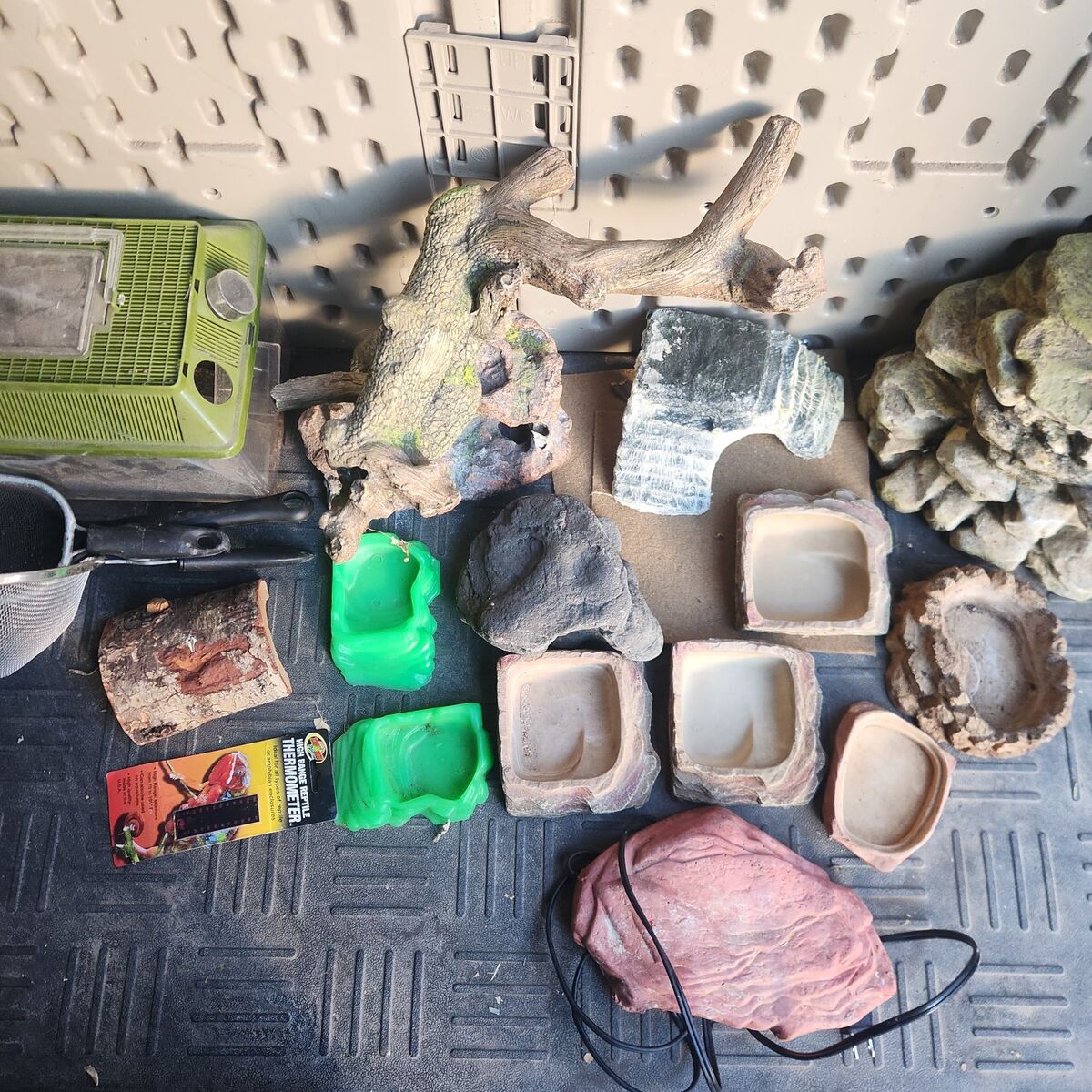 Reptile Tank and Supplies