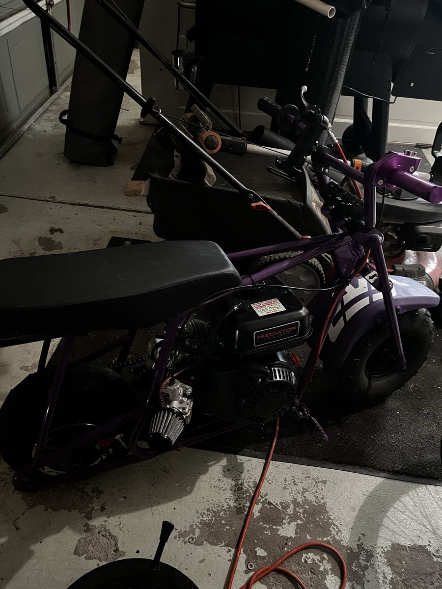 modded frp mini bike