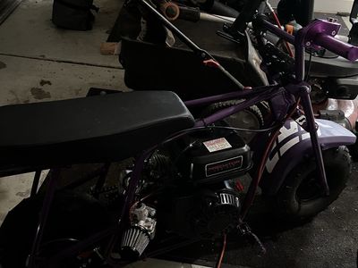 modded frp mini bike