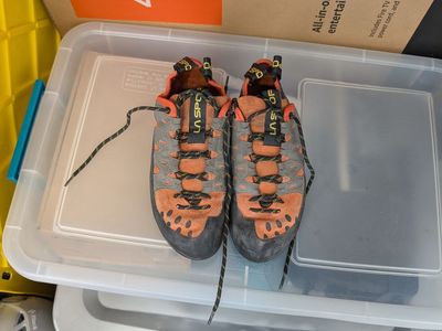 Climbing shoes
