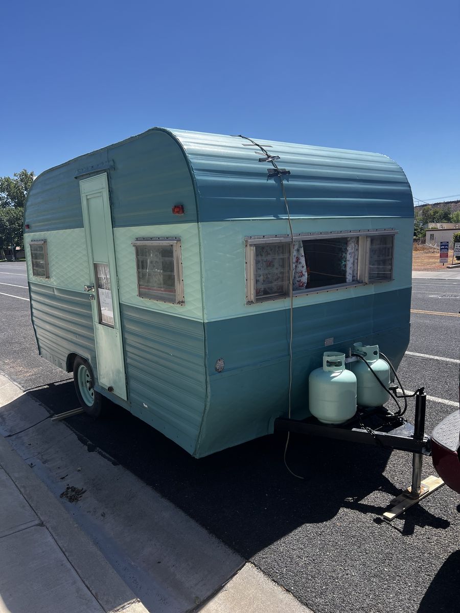 1960s Vintage Jet Camper Trailer
