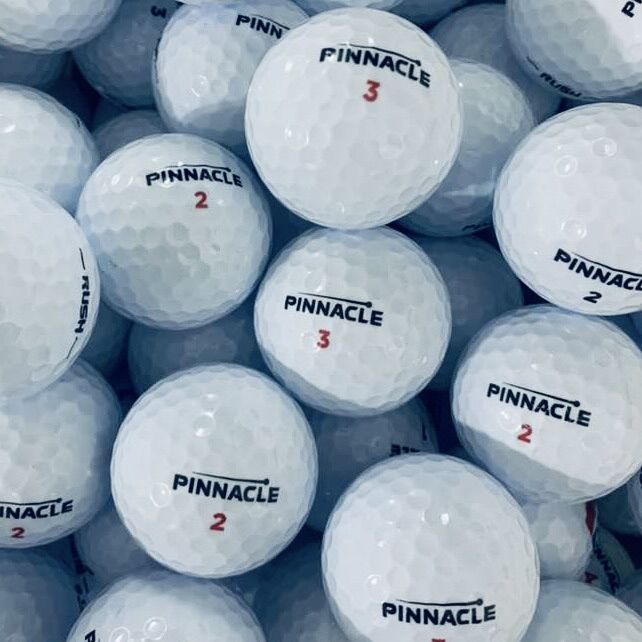 Hundreds Of Like New Pinnacle Golf Balls