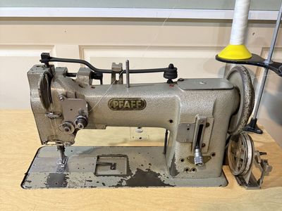 Industrial Walking Foot Sewing Machine w/ Reverse