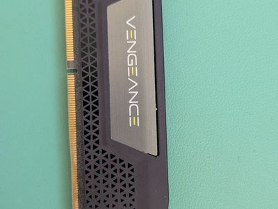 Corsair Vengeance DDR5 16GB (1×16GB) 5600MHz CL36 Desktop RAM – Black