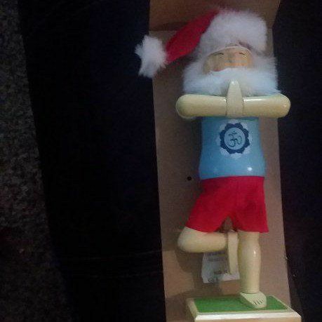 Yoga Santa Claus Nutcracker- Christmas Decor / Novelty Gift