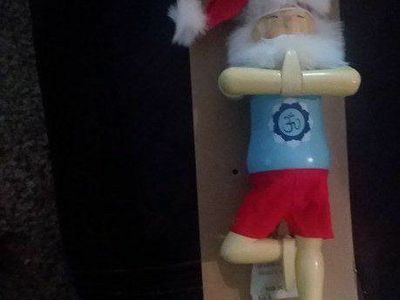 Yoga Santa Claus Nutcracker- Christmas Decor / Novelty Gift