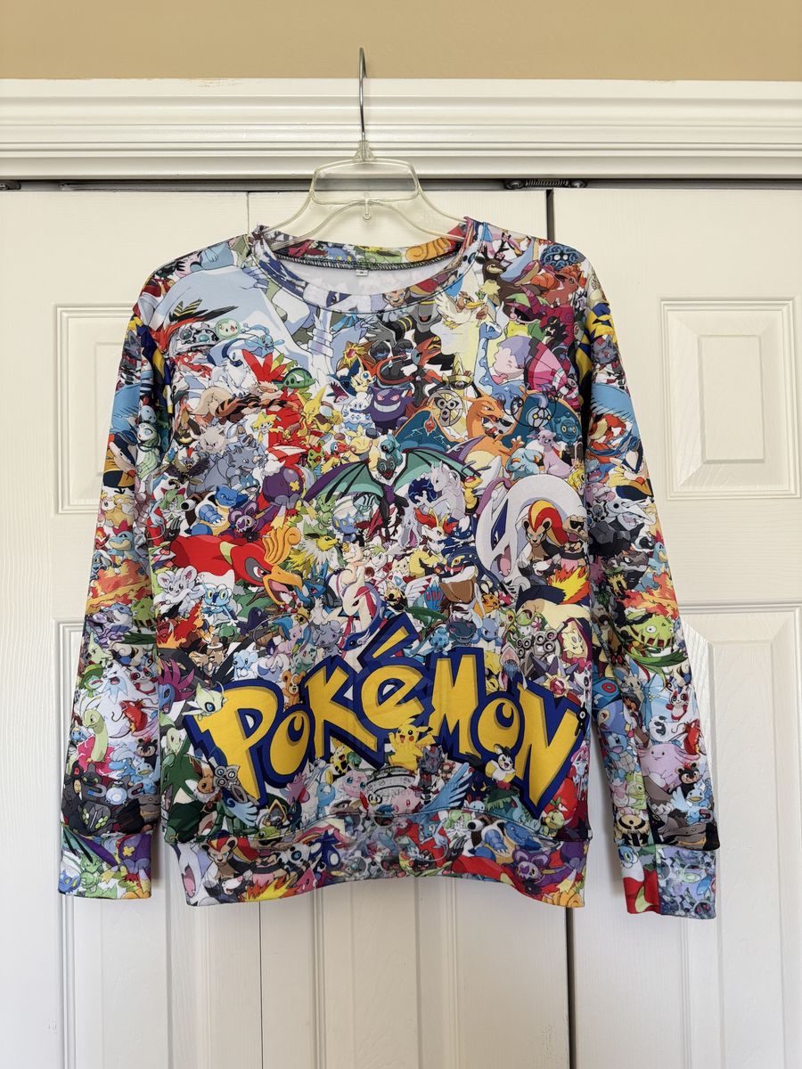 Pokemon Long Sleeve Shirt Sweatshirt