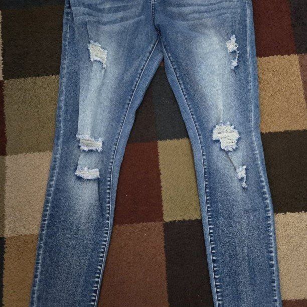 Mens Cowboy brand distressed jeans
