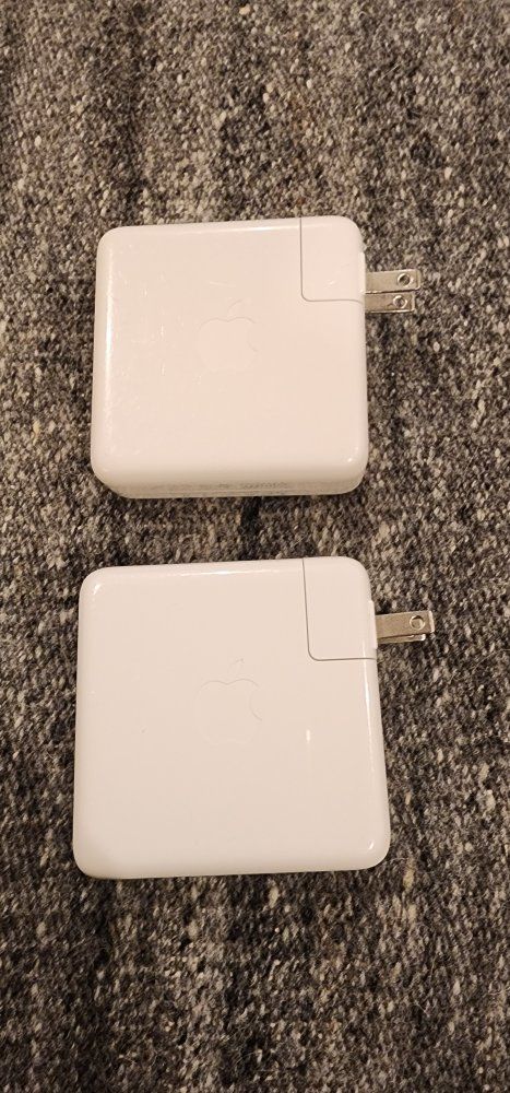 Genuine Apple 87W USB-C Power Adapter A1719 with USB-C Charging Cable. 2 available