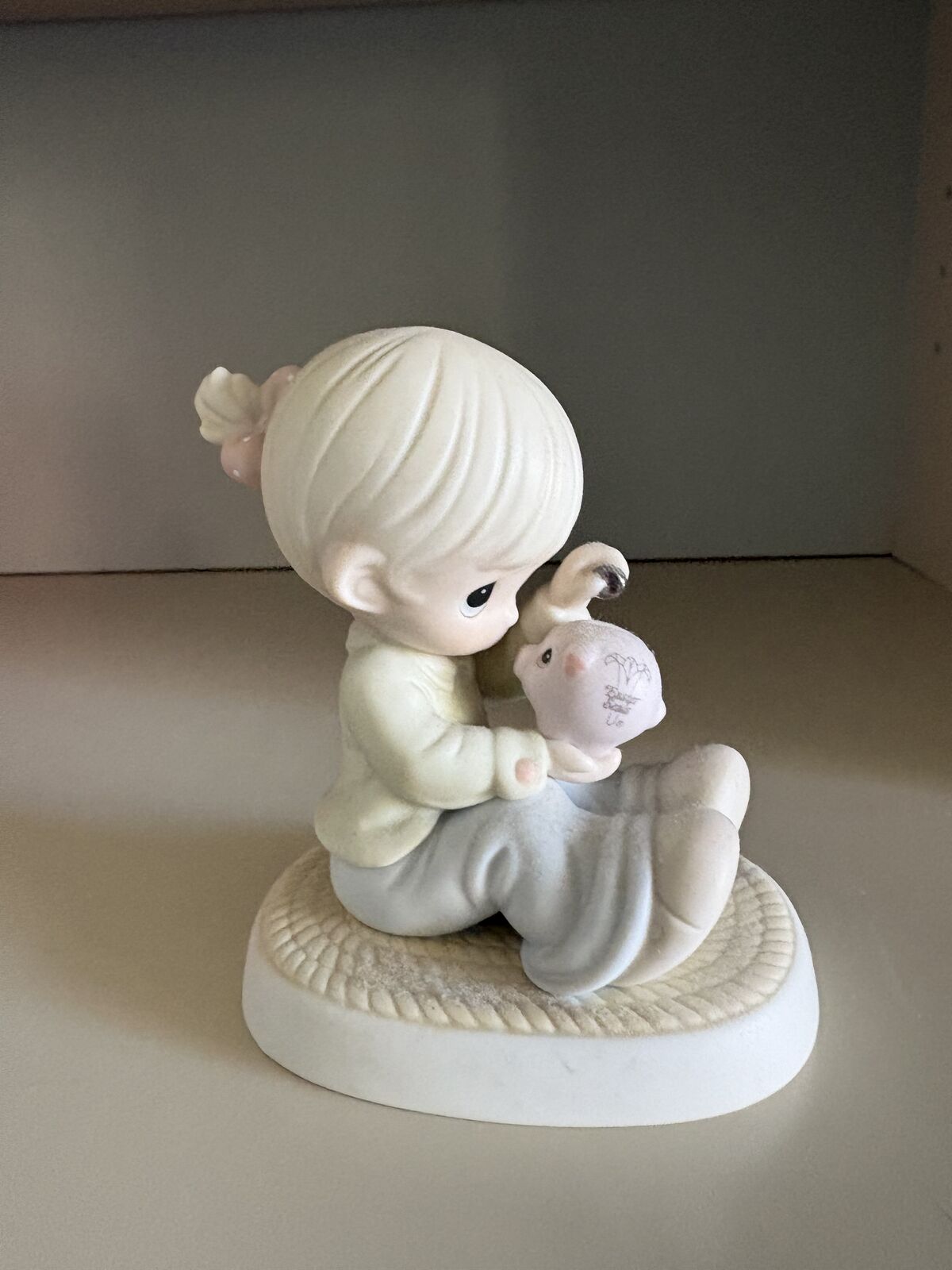 Vintage- collectible- Precious Moments Special Easter Seals “You Can Always Count On Me” 1995 Figurine #526827