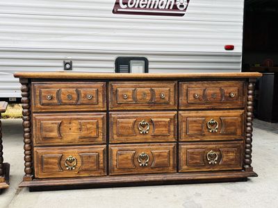 Ornate Wood Dresser