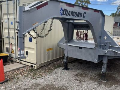 Diamond c Gooseneck 40' Trailer Hydro Disc Brakes