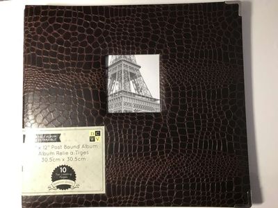 DCWV 12”x12” Post Bound Expandable Album 4 Available, Price is for 1