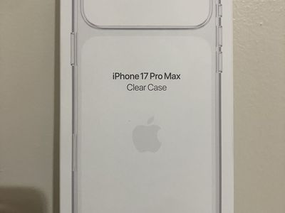 Apple iPhone 17 Pro Max Clear Case with Magsafe and camera control