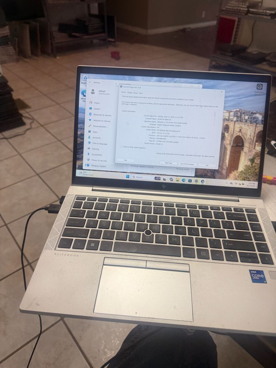 HP ELITEBOOK 840 G8 WITH i7, 16GB RAM, 512GB SSD AND 120 DAY WARRANTY!