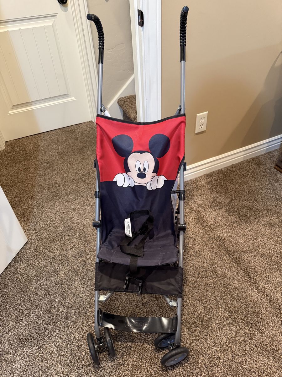Cosco Mickey Mouse Umbrella Stroller - Lightweight & Compact