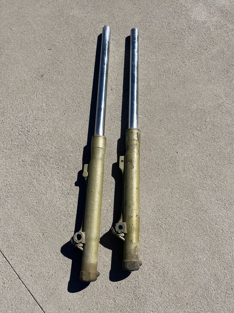 Vintage OEM Husqvarna front forks