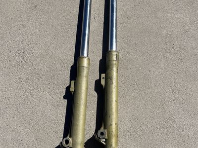 Vintage OEM Husqvarna front forks