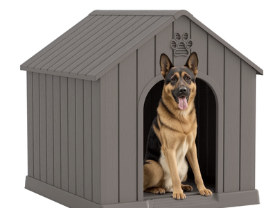 New in Box! Brown Dog House - 36.2"L×38"W×38"H