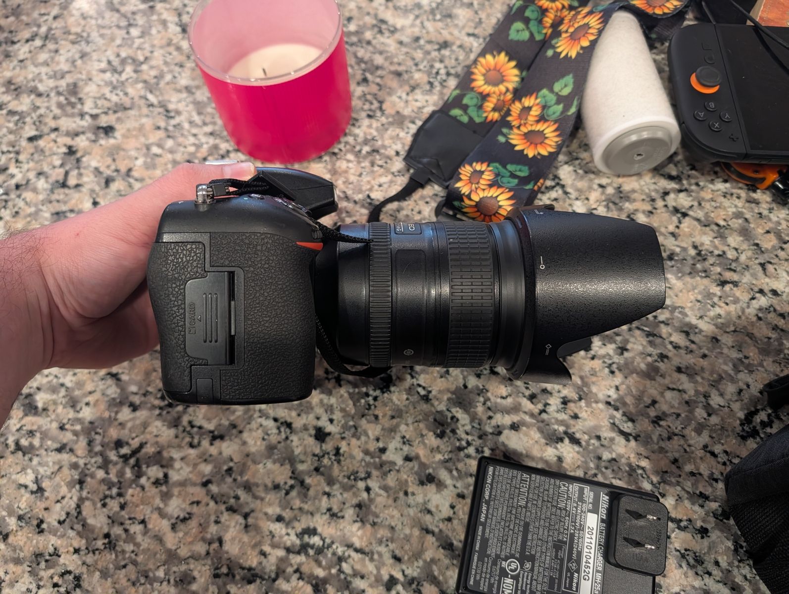 Camera with Lens