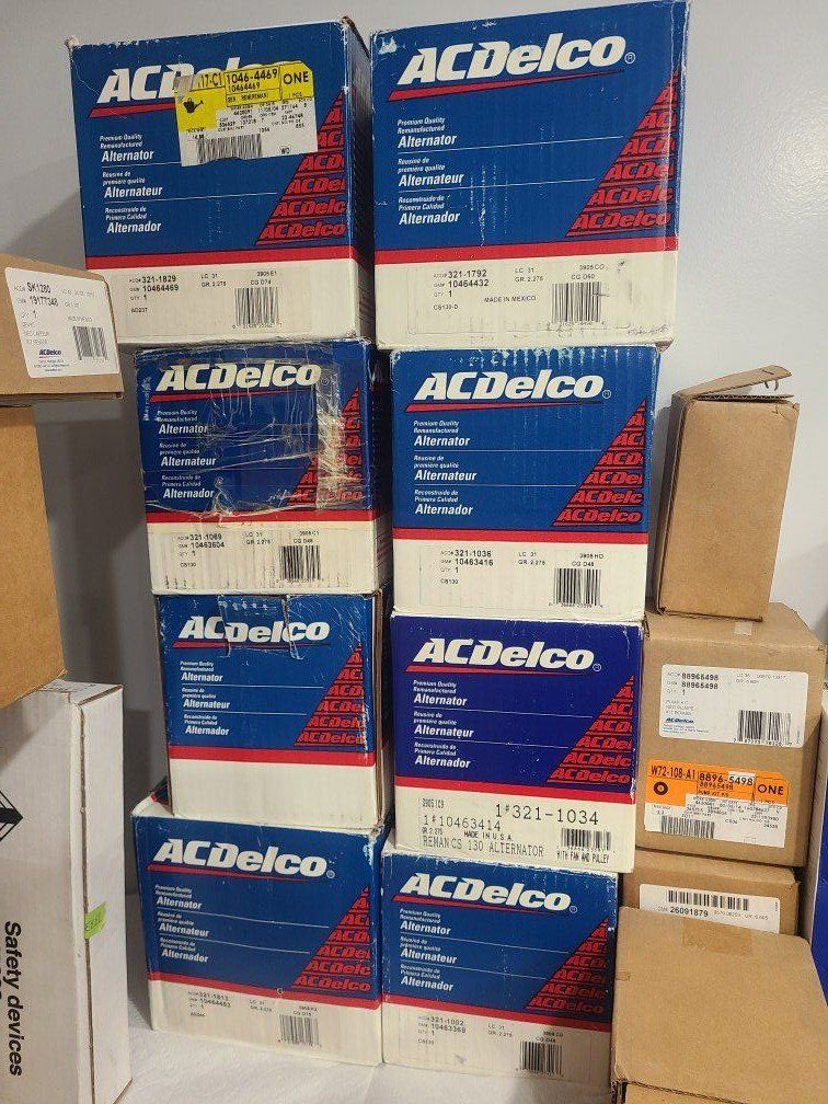 set of 8 New Original GM Alternators