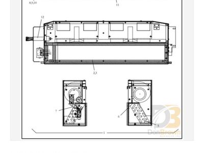 New in crate- 08-62056-01 238973 Bus Climate Contr