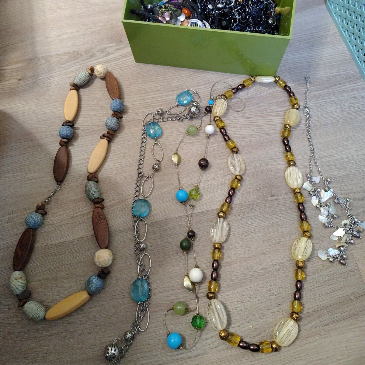 misc bracelets and necklaces