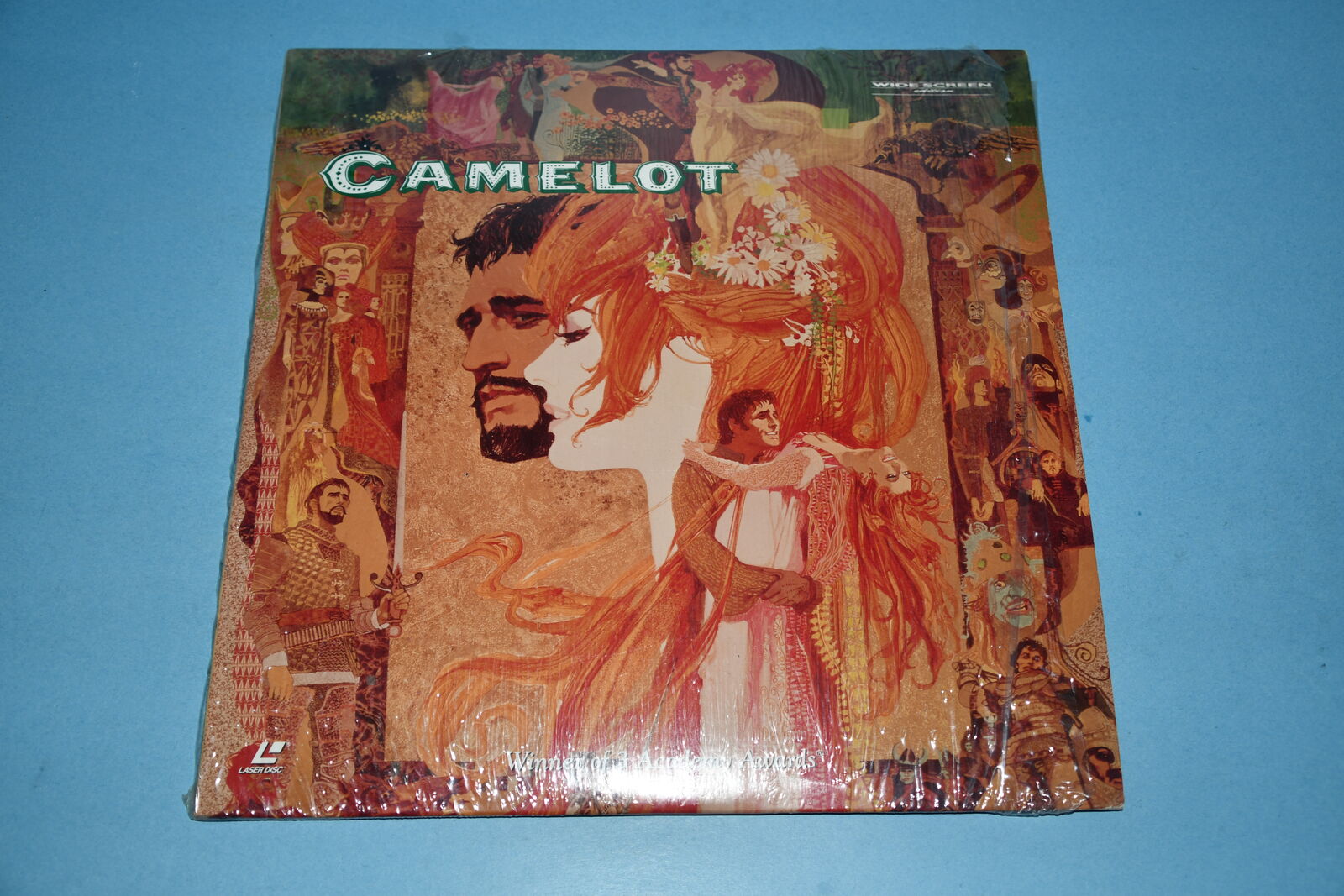 VINTAGE "CAMELOT" LASER DISC ~ 2 LASER DISCS