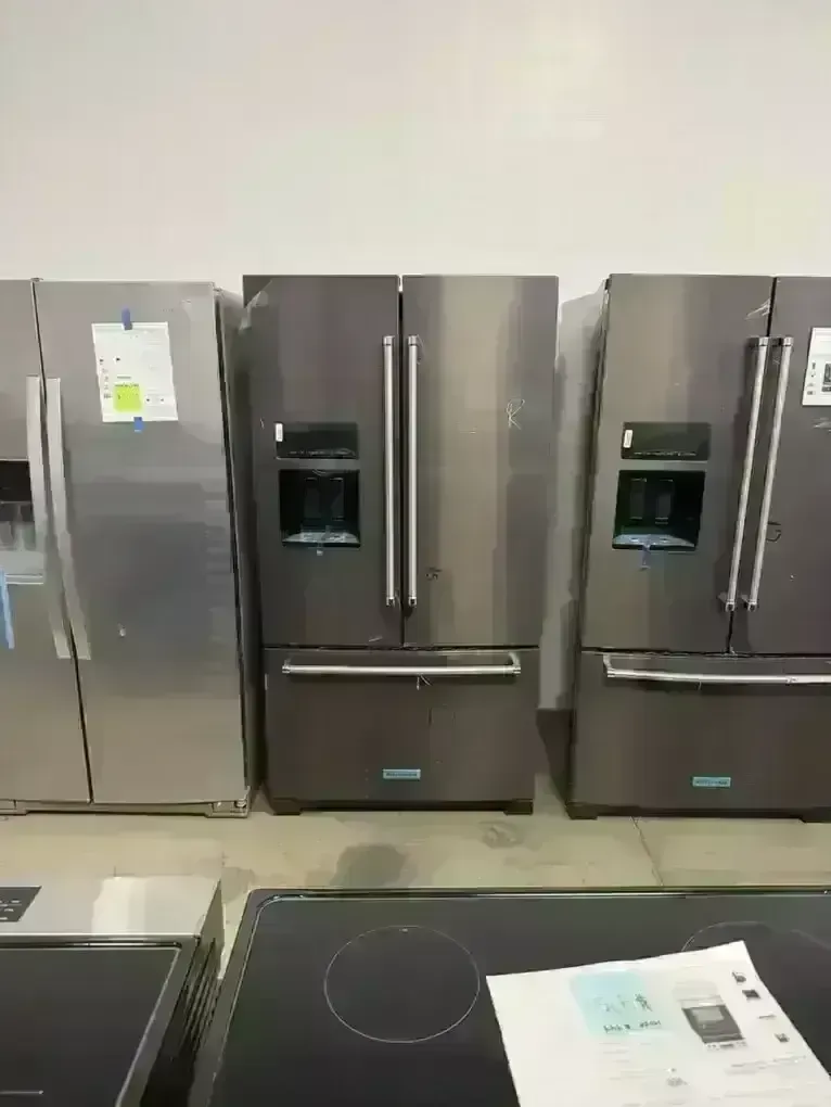 NEW KITCHENAID 27 C FT BLACK STAINLESS FRENCH DOOR