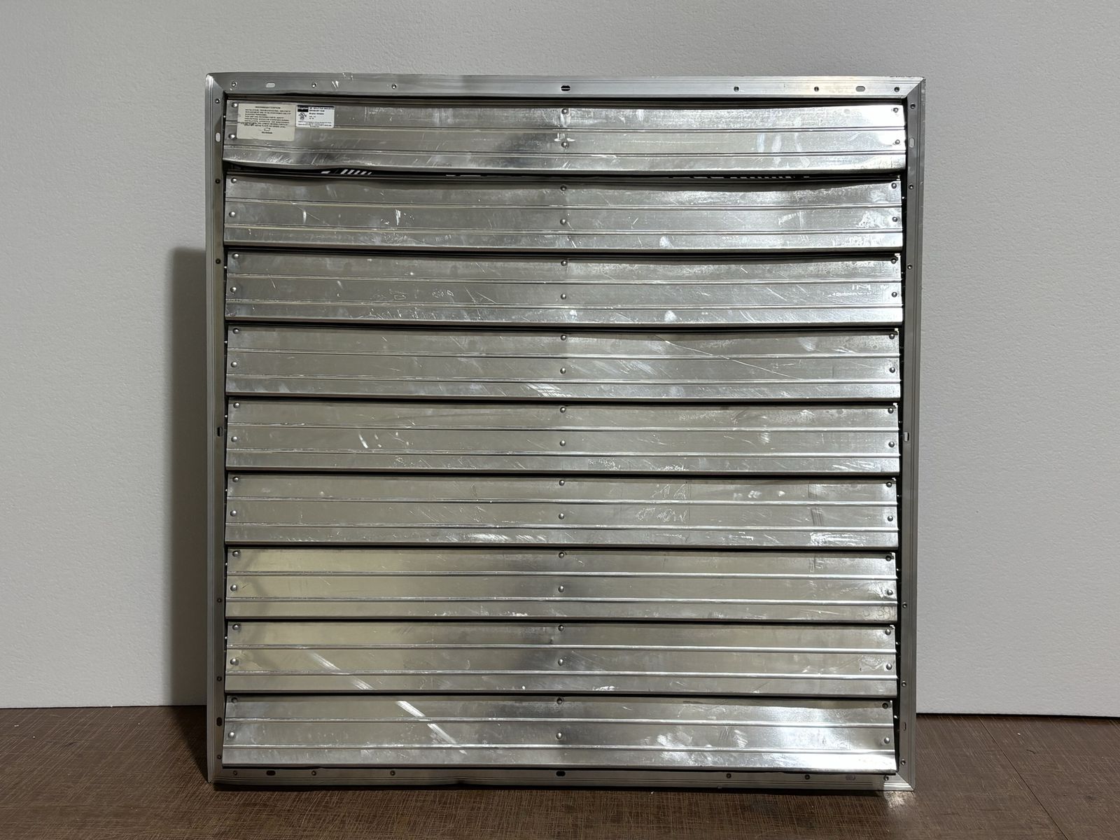 36" Exhaust Fan, Dayton Model: 484X50, Shutter Mounted