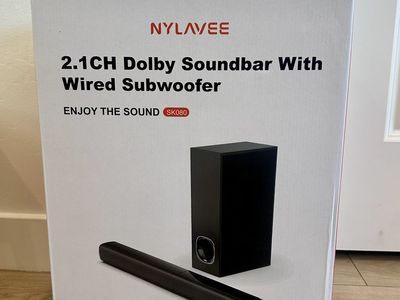 2.1ch Dolby Soundbar With Wired Subwoofer