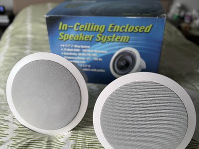 Ceiling Speaker 100w.(Pairs of 2 ) 2 Pairs Availa