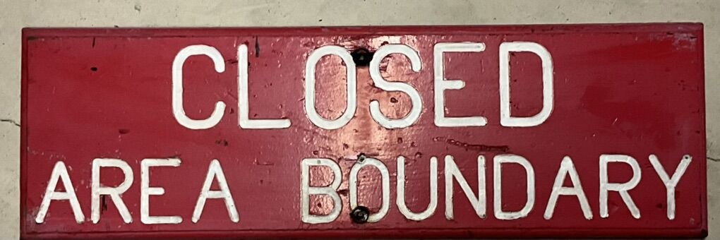 Vintage Hand Carved Redwood Ski Sign PCMR