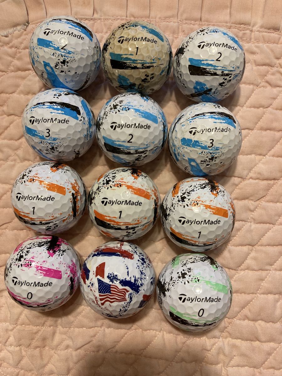 TaylorMade Pix Colors 12 balls/$9