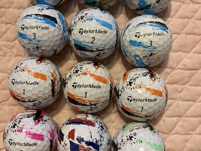 TaylorMade Pix Colors 12 balls/$9