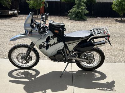 2003 KTM 640 Adventure Enduro Motorcycle - Recently Rebuilt Engine, 20,565 Miles